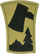 70th Infantry Brigade OCP Scorpion Shoulder Patch With Velcro